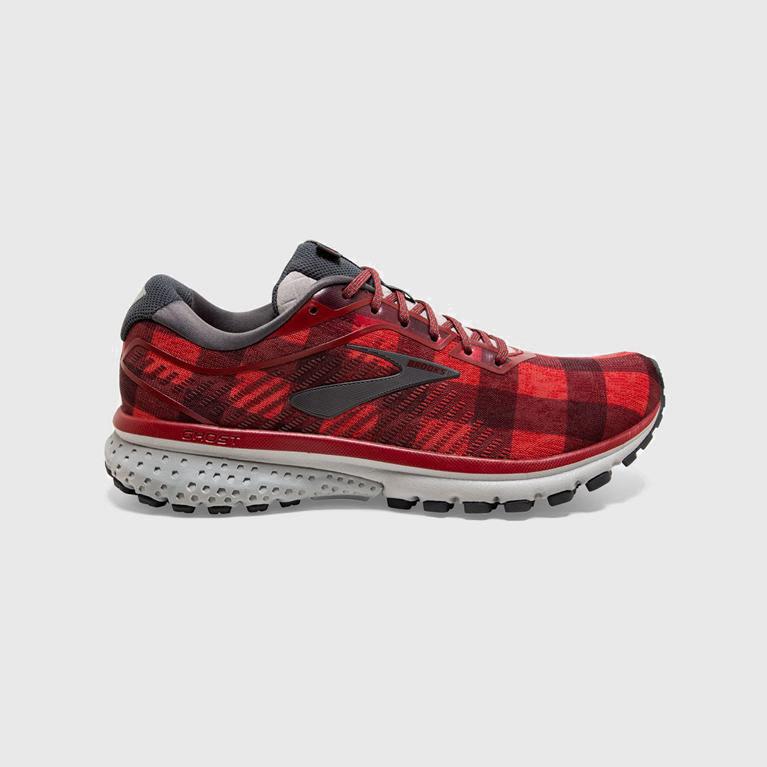 Brooks Ghost 12 Israel - Women's Road Running Shoes - Red (93075-DPXQ)